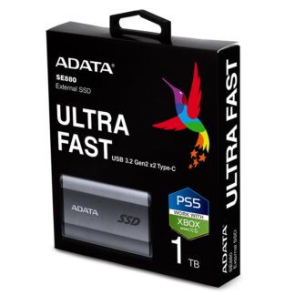 Disco Sólido SSD Externo 1Tb Adata SE880 USB 3.2 Hasta 2000Mbps