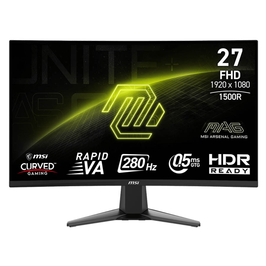 Monitor 27" MSI 276CXF 280Hz Curvo LED IPS Gaming Full HD