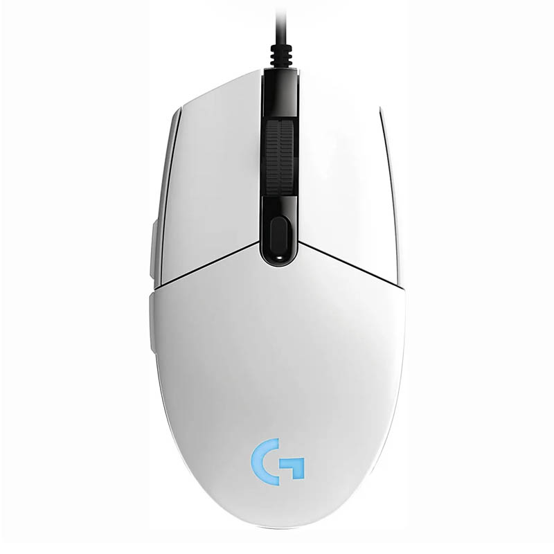 Mouse Logitech G203 RGB Gaming Blanco USB - Image 3